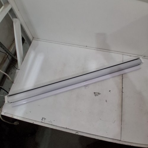 KELIXU CORDLESS WINDOW SHADE BLACKOUT FABRIC ZEBRA BLINDS WITH ALUMINUM VALANCE COVER - 46" X 72" - WHITE image 2