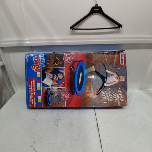 LITTLE TIKES 3FT TRAMPOLINE, BLUE/ORANGE image 3