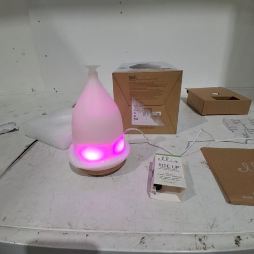 ELLIA BLOSSOM ULTRASONIC DIFFUSER WITH AMBIENT MOOD LIGHTING - GREY (MODEL:ARM-510GYA-WWX) image 5