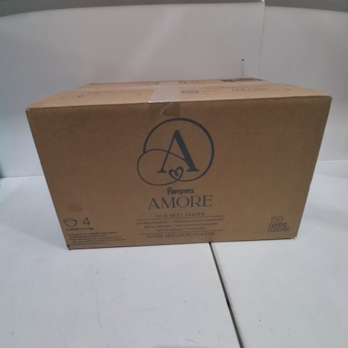 150PK KID'S PAMPERS AMORE MOST ABSORBENT AND BEST DIAPER - SIZE 4 - WHITE image 4