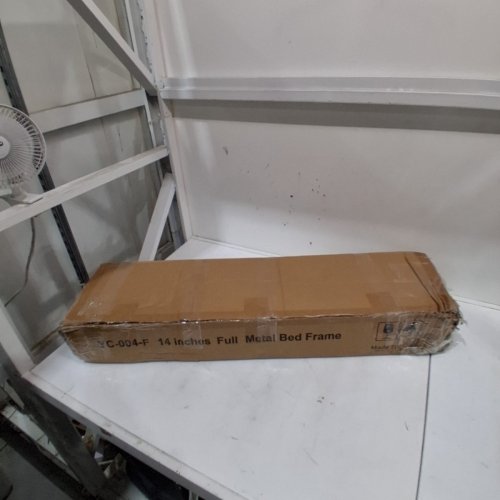 METAL BED FRAME - FULL - 14" - BLACK (STYLE: C-004-F) image 4