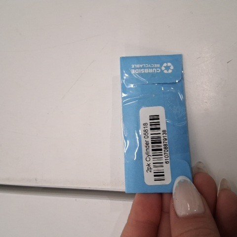 2PK ERICA'S CYLINDER NAIL DRILL BITS EXFOLIATE CUTICLES AND NAIL PLATE - (MODEL:05818) image 2