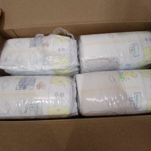 116PK PAMPERS SWADDLERS DIAPERS - SIZE 4 image 2