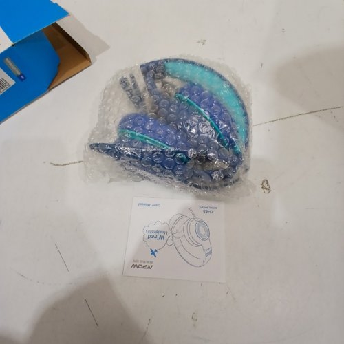 KID'S MPOW WIRED FOLDABLE HEADPHONES WITH VOLUME CONTROL - BLUE (MODEL: BH297B) image 2