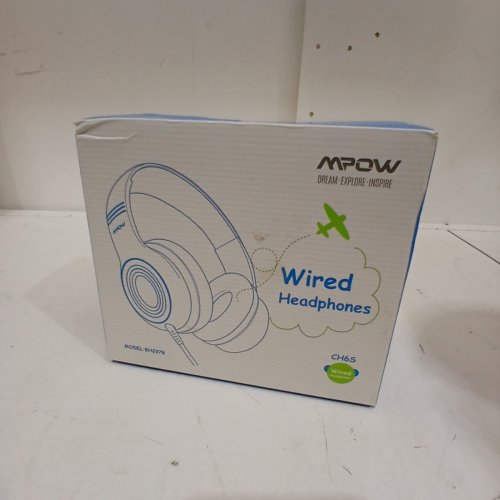 KID'S MPOW WIRED FOLDABLE HEADPHONES WITH VOLUME CONTROL - BLUE (MODEL: BH297B) image 3