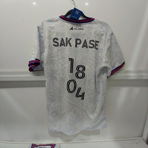 ALASO HAITI WORLD CUP SOCCER JERSEY -MEDIUM - WHITE image 4