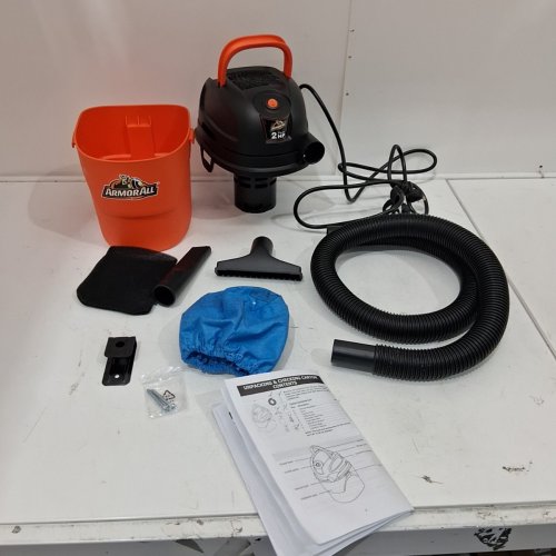 ARMOR ALL VAC-MATE WET/DRY VACUUM - 1.5GAL - 2HP - ORANGE (MODEL: AA155) image 3