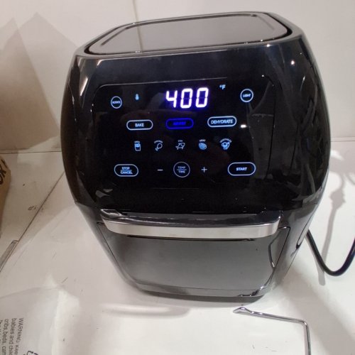 CHEFMAN MULTI-FUNCTIONAL AIR FRYER - 10L - BLACK - (MODEL: RJ38-10-RDO-V2) image 2