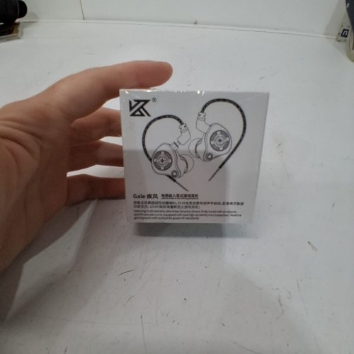 LINSOUL KZ GALE IN-EAR SUPER LINEAR DYNAMIC DRIVER ULTRA-RESPONSIVE BASS HI-FI WIRED HEADPHONES - WHITE image 2