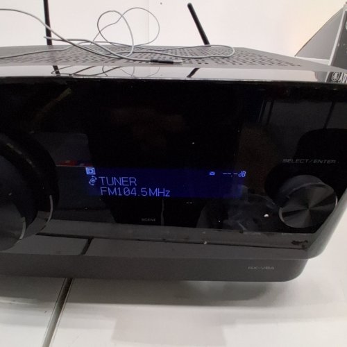 YAMAHA HOME THEATRE RECEIVER, 7.2 CHANNEL, 4K/120HZ AND DOLBY ATMOS CAPABLE, BUILT-IN USB PORT WITH WIFI, MUSICCAST AND AMAZON ALEXA CAPABLE (MODEL: RX-V6A) image 2