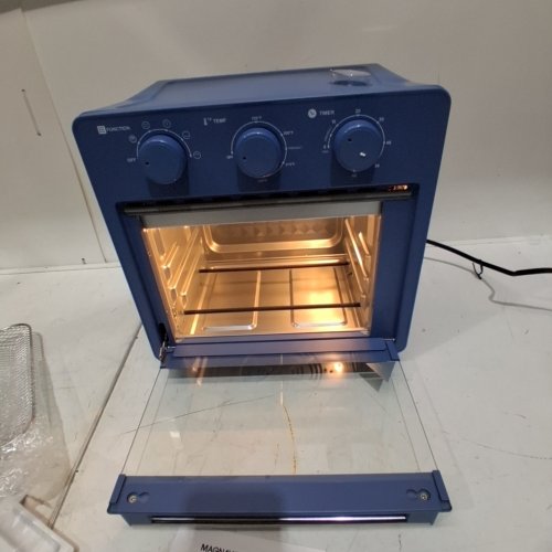 MAGNAVOX HOME AIR FRYER OVEN WITH STEAM INFUSION - 16.5QT - BLUE (MODEL: MHAFO1600-BLUE-US) image 2