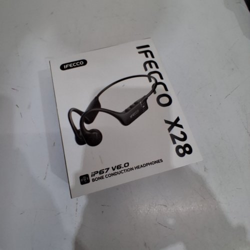 IFECCO BLUETOOTH BONE CONDUCTION WATERPROOF HEADPHONES - BLACK (MODEL: X28) image 4