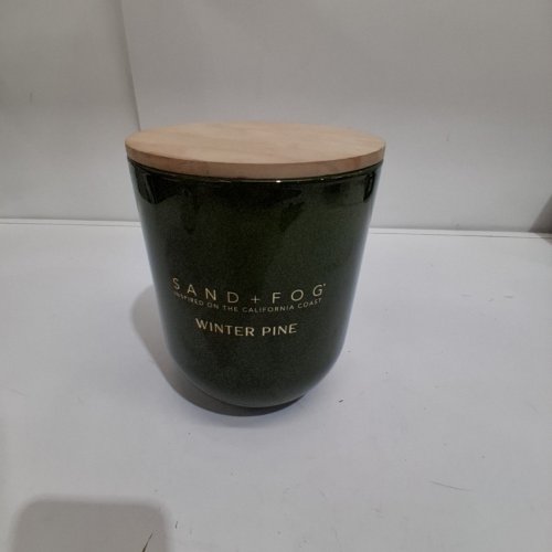 SAND + FOG 4-WICK SOY WAX BLEND SCENTED CANDLE - WINTER PINE - 60 OZ image 2