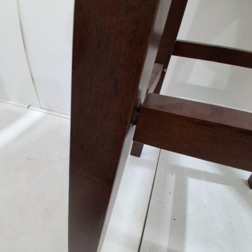 360 DEGREE SWIVEL SEAT BAR STOOL - 43.5" - WALNUT image 4