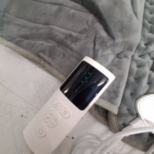ELECTRIC WAIST HEATING BELT - 12" X 50" - GREY image 2