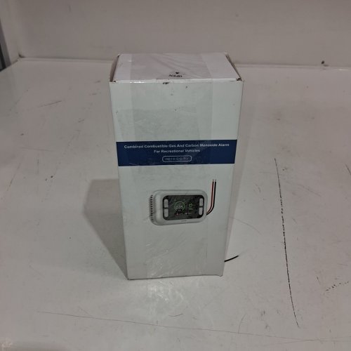 ANCIPURE 4-IN-1 CARBON MONOXIDE DETECTOR HARDWIRED - DETECTS NATURAL GAS LEAK DETECTOR, DIGITAL DISPLAY FOR CO, TEMP, HUMIDITY - WHIE (MODEL; HD18-CGS) image 3