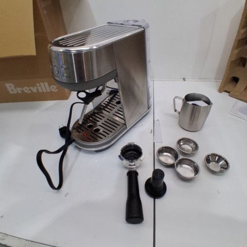 BREVILLE THE BAMBINO COMPACT ESPRESSO MAKER - STAINLESS STEEL (MODEL: BES450BSS) image 3