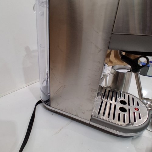 BREVILLE THE BAMBINO COMPACT ESPRESSO MAKER - STAINLESS STEEL (MODEL: BES450BSS) image 4