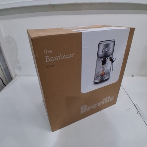 BREVILLE THE BAMBINO COMPACT ESPRESSO MAKER - STAINLESS STEEL (MODEL: BES450BSS) image 7