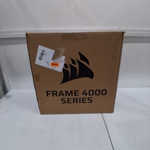 CORSAIR FRAME 4000 SERIES TEMPERED GLASS MODULAR MID-TOWER ATX PC CASE - *CASE ONLY* - BLACK (MODEL: CC-9011297-WW) image 4