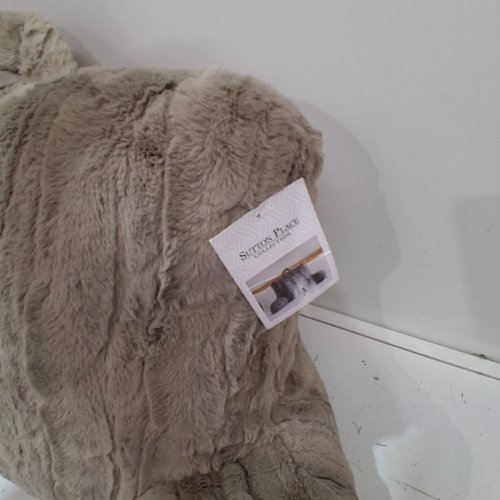 SUTTON PLACE BACKREST PILLOW - 18" X 30" X 14" - TAUPE/BROWN (MODEL: 2816170) image 3