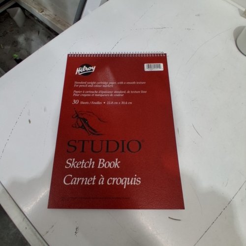 HILROY STUDIO SKETCH BOOK - 9FT'X12'' - 30 SHEETS image 3