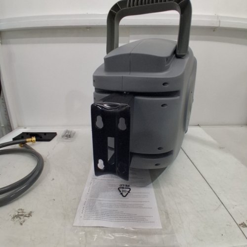 SUNNEDAY RETRACTABLE GARDEN HOSE REEL WITH HOSE - 100FT - GREY (MODEL: 2127221) image 7