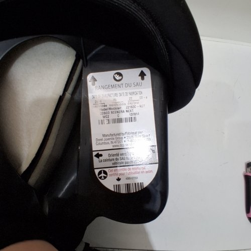 COSCO SCENERA NEXT CONVERTIBLE CAR SEAT - BLACKOUT (MODEL: 22183C-KOT) image 2