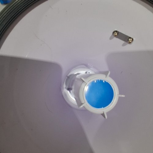 PYLE MEGAPHONE SPEAKER PA BULLHORN WITH BUILT-IN SIREN - 50W - 1600 YARD - WHITE/BLUE (MODEL: PMP50) image 5