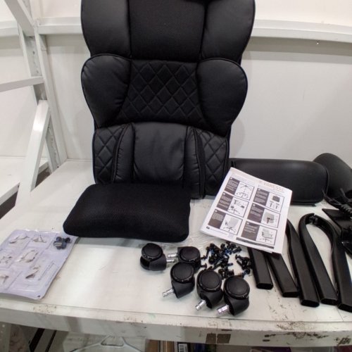 VONESSE BIG AND TALL OFFICE CHAIR 250LBS MAX LOAD - BLACK (MODEL: V3048A) image 5