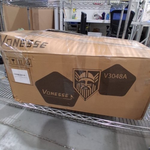 VONESSE BIG AND TALL OFFICE CHAIR 250LBS MAX LOAD - BLACK (MODEL: V3048A) image 11