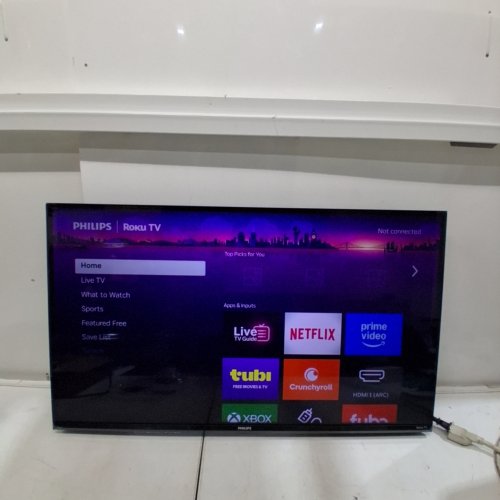 PHILIPS 32" 7600 SERIES QLED HD ROKU TV - 720PHD - BLACK - (MODEL:32PQF7666/F6) image 2