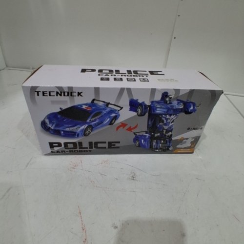 TECNОCK REMOTE CONTROL TRANSFORMING RC CAR WITH LED LIGHTS - 2.4GHZ - RED AND BLUE (MODEL: YT6621) image 6