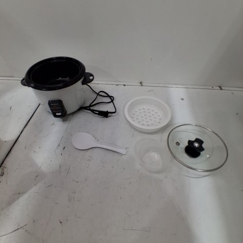 STARFRIT ELECTRIC RICE COOKER - 6 CUP CAPACITY - WHITE (MODEL: 024734) image 2