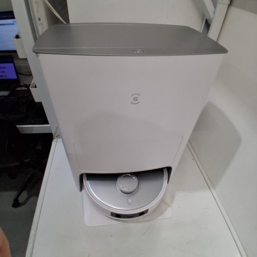 ECOVACS DEEBOT TEO OMNI ROBOT VACUUM/MOP COMBO WITH SELF-EMPTYING STATION, AUTO-WASH/REFILL & 3D MAPPING - APP/WIFI ENABLED - WHITE (MODEL: DLX23) image 6
