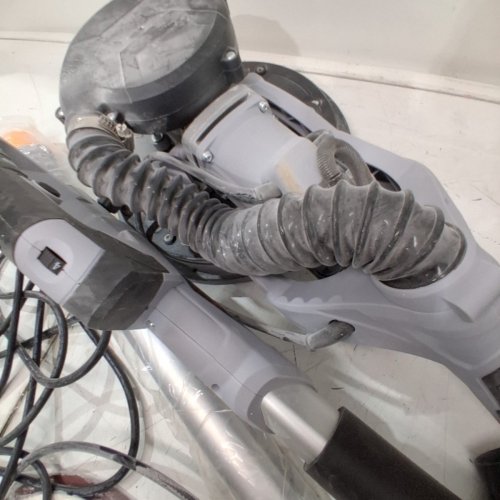 PTS DRYWALL SANDER WITH VACUUM BAG AND ACCESSORIES - 225MM/ 110V-60HZ / 1000-2100R/MIN - GREY/BLACK image 4
