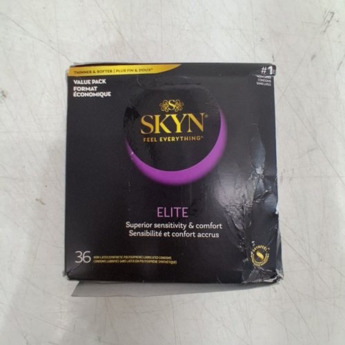 36PK SKYN ELITE NON-LATEX PREMIUM LUBRICATED CONDOMS image 2