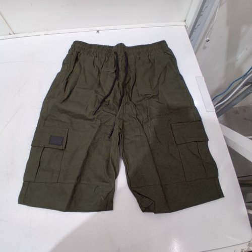 BOY'S CARGO SHORTS - EXTRA LARGE - OLIVE GREEN image 2