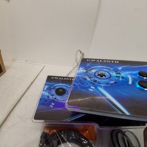 GWALSNTH 32000-IN-1 PLUG AND PLAY 3D PANDORA BOX 2-PLAYER ARCADE GAME CONSOLE - BLUE image 5