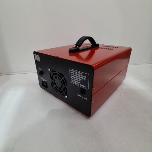 BELEEB ADJUSTABLE BATTERY BOOST CHARGER UNIT WITH LCD DISPLAY CHARGES 12-72V BATTERIES - 110V - RED/BLACK (MODEL: BLB-C20) image 4