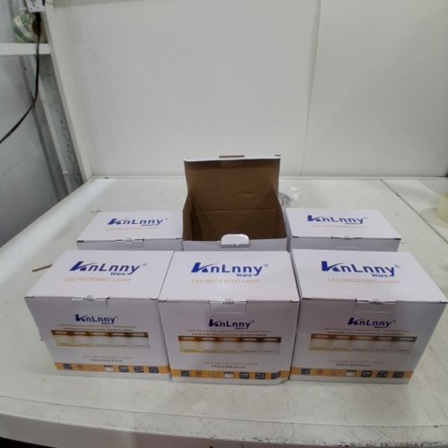 6PK KNLNNY WARE LED RECESSED DIMMABLE LIGHT WITH JUNCTION BOX - 750LM - 9W - 4" -WHITE (MODEL: ZE400GW) image 3