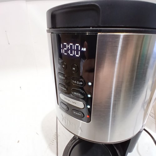 NINJA XL PROGRAMMABLE DIGITAL COFFEE MAKER - 14 CUP CARAFE - BLACK/STAINLESS STEEL - (MODEL: DCM200C) image 2