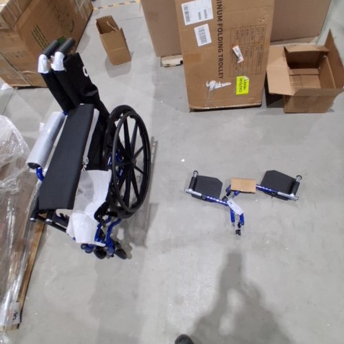 MEDLINE GUARDIAN K4 WHEELCHAIR - 16" - 300LB CAP - BLACK (MODEL: K4206N24E) image 2