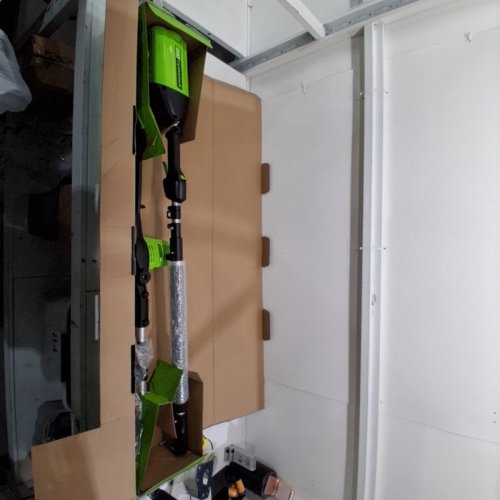 GREENWORKS 80V CORDLESS POLE HEDGE TRIMMER, 20" - TOOL ONLY - GREEN (MODEL: PH80B00) image 2