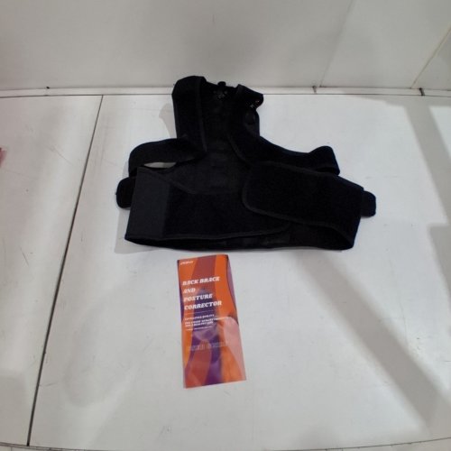 AOFIT ADULT UNISEX POSTURE CORRECTION BRACE - MEDIUM - BLACK (MODEL: DB003-1HEI-M-CA) image 2