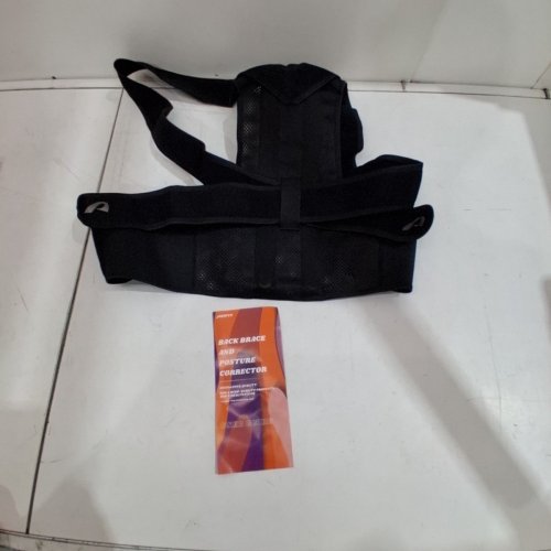 AOFIT ADULT UNISEX POSTURE CORRECTION BRACE - MEDIUM - BLACK (MODEL: DB003-1HEI-M-CA) image 3