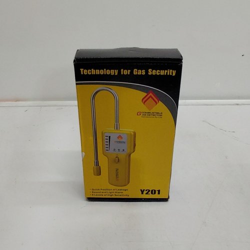 PORTABLE METHANE PROPANE COMBUSTIBLE NATURAL GAS DETECTOR - YELLOW (MODEL: Y201) image 4