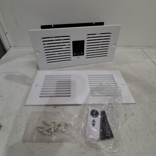 APEXICALO ROOM TO ROOM CIRCULATING VENTILATION WALL VENT FAN - 300CFM/16.5" X 7.6" - WHITE (MODEL: RTR300) image 2