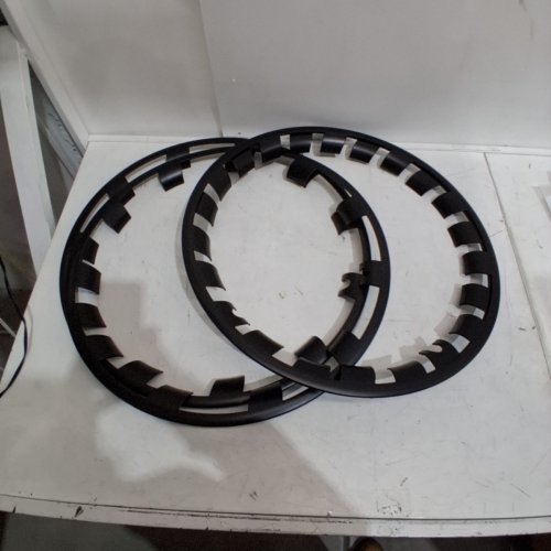 REPLACMENT WHEEL RIM PROTECTORS FOR TESLA MODEL Y 2020 - 2023 - BLACK image 3