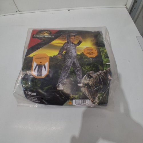 TODDLER DISGUISE JURASSIC PARK T-REX COSTUME - 3-4T - GREY image 2